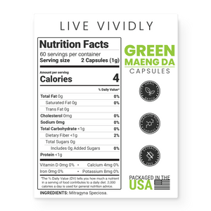 Green Maeng Da Kratom Capsules