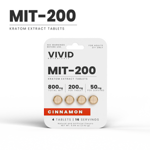 [COMING SOON] MIT-200 Premium Kratom Extract Tablets