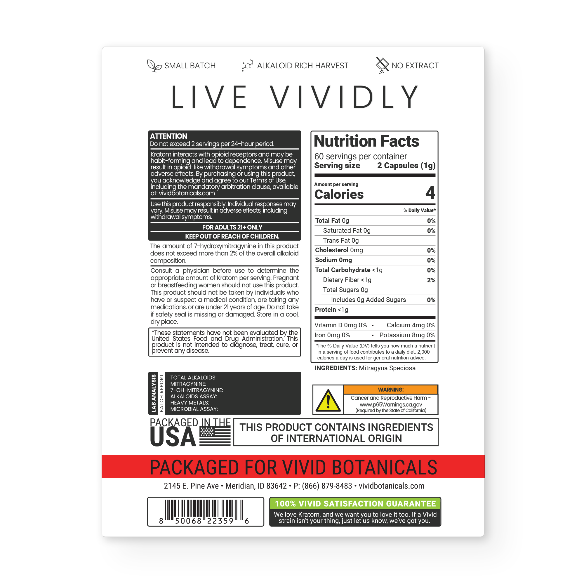 Red Bali Kratom Capsules