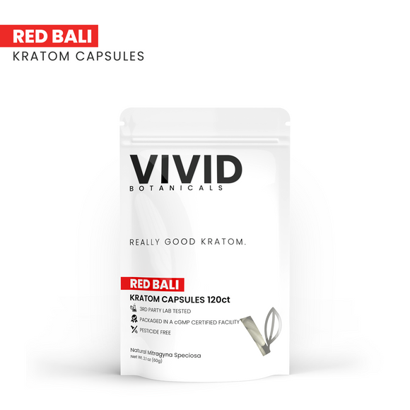 Red Bali Kratom Capsules